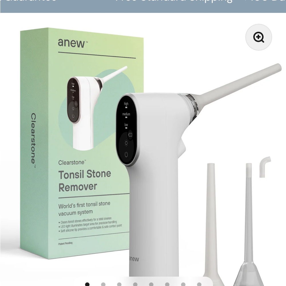 Clearstone Vacuum Tonsil Stone Remover